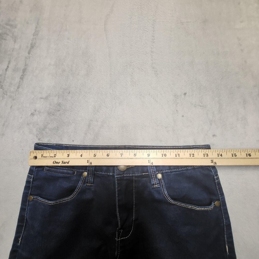 Max Jeans Jeans Womens 2 Blue Bootcut Dark Wash Modern Boot Stretch 5-Pocket - Picture 10 of 12